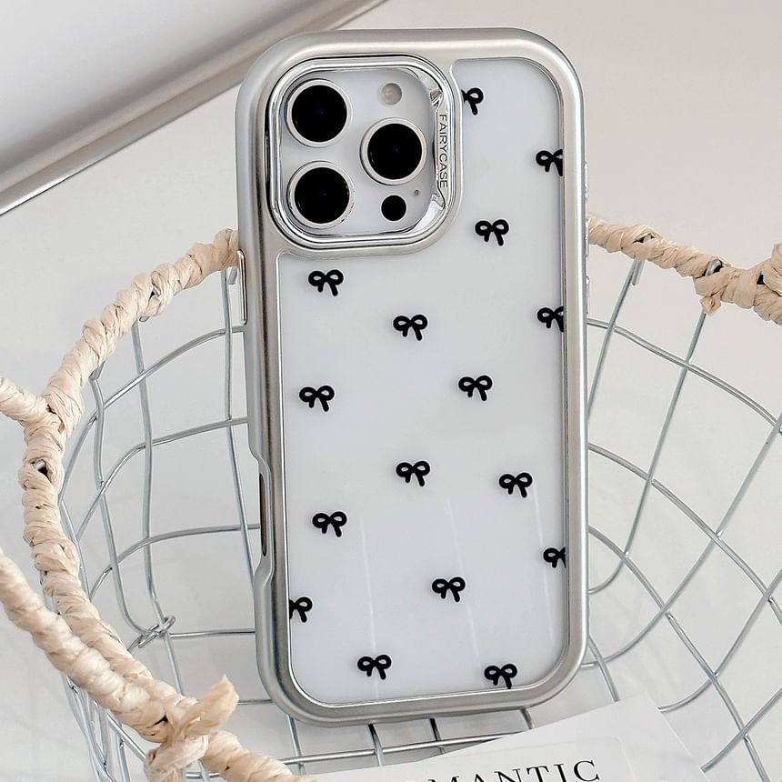Dot Phone Case Bow / Polka