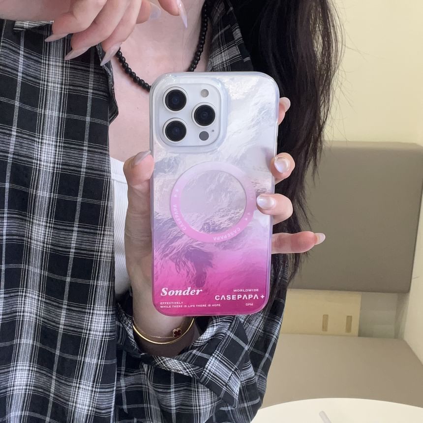 Magnetic Gradient Case (Compatible Phone MagSafe) with