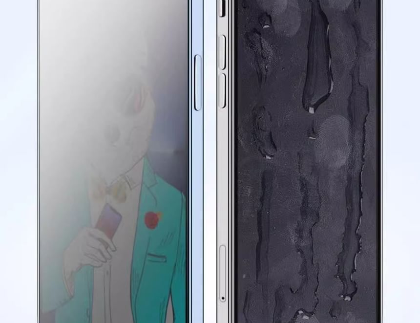 Privacy Protector Glass Tempered Set of Clear Film 2: / Screen