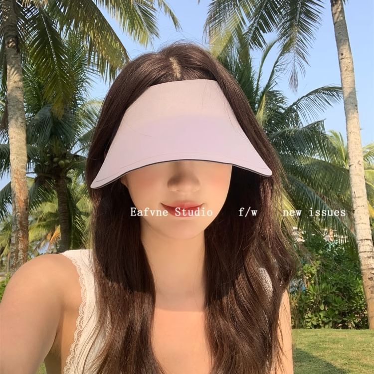 Brim Wide Plain Visor