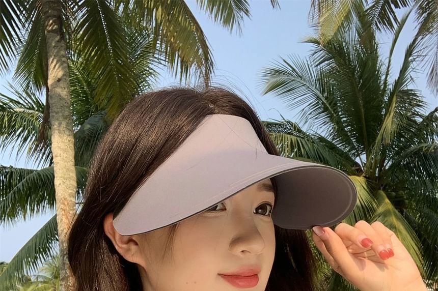 Brim Wide Plain Visor