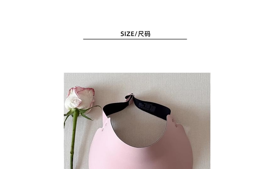 Brim Wide Plain Visor