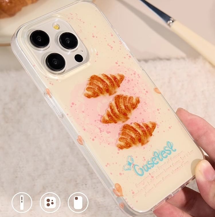 iPhone Croissant Case Print