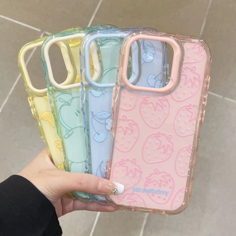 iPhone Fruit Print Case