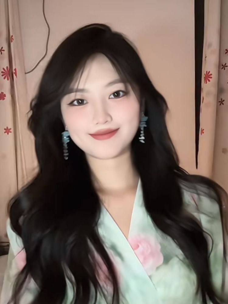 Alloy Dangle Earring Bead Floral