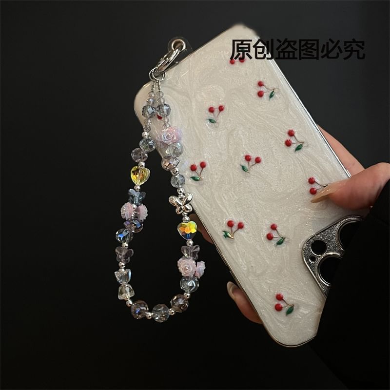 with Lanyard Pad Flower Phone