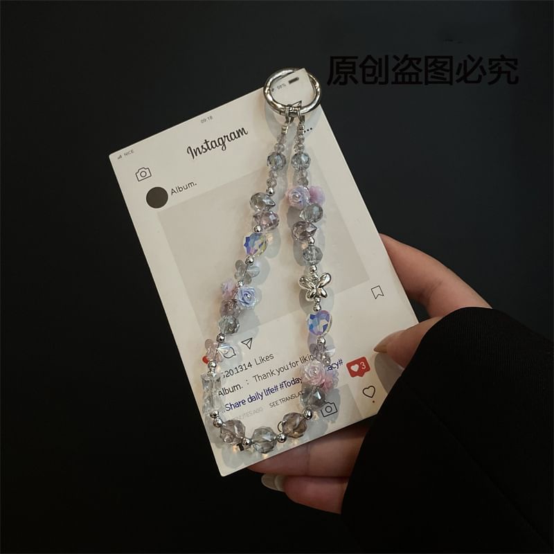 with Lanyard Pad Flower Phone