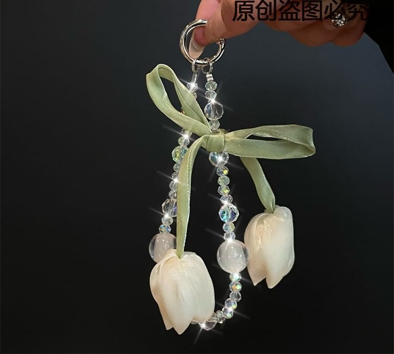 Pad with Phone Lanyard Flower