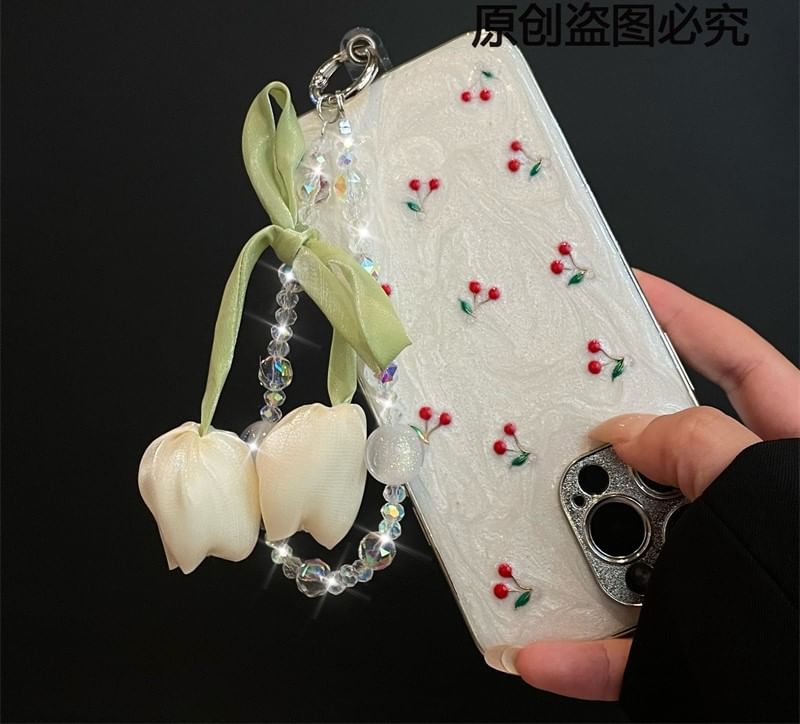 Lanyard Pad with Flower Phone