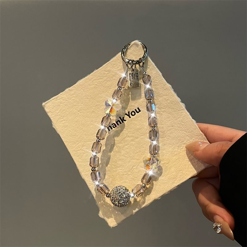 Butterfly Lanyard Beaded Phone