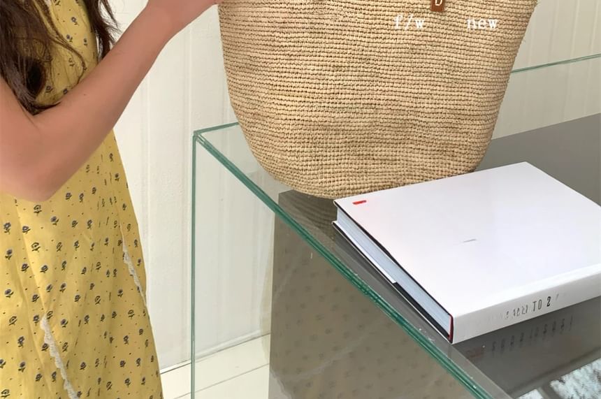 Straw Bag Tote