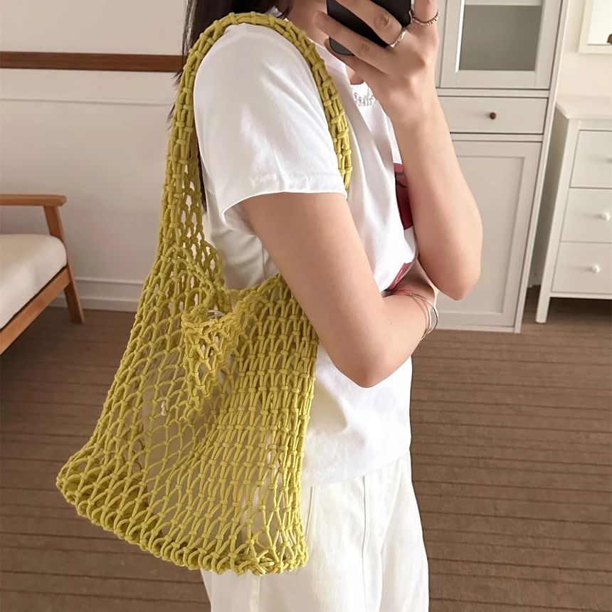 Plain Perforated Bag Tote
