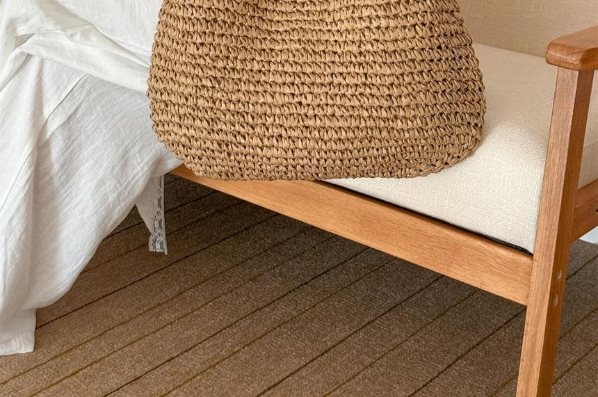 Bag Tote Plain Straw