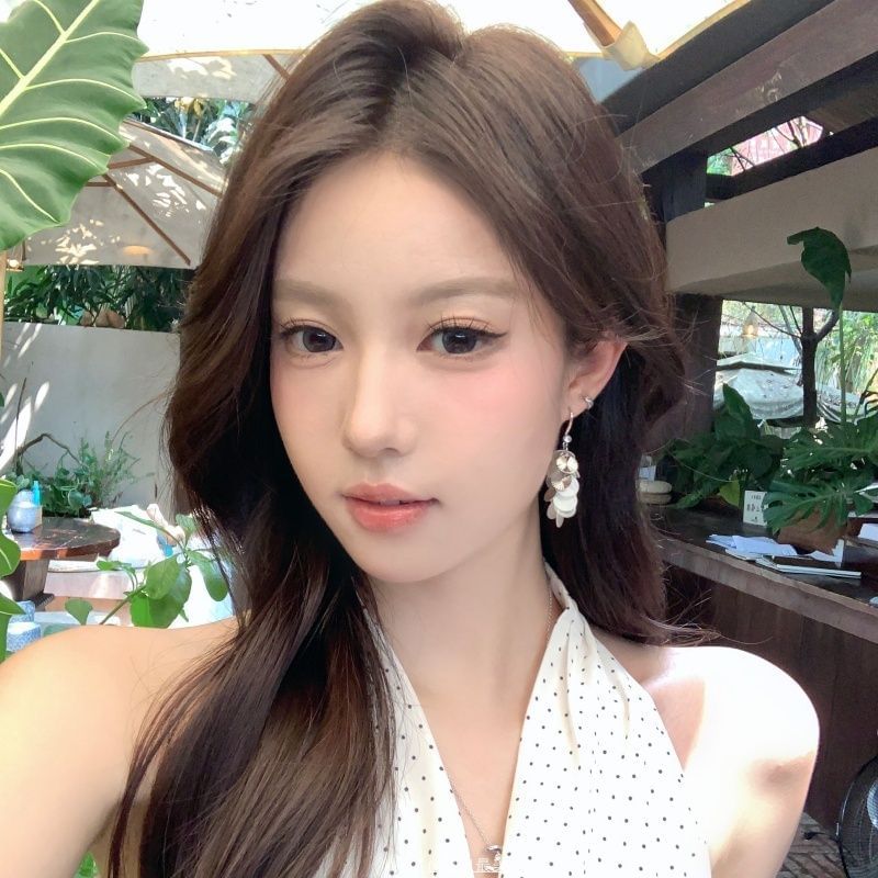 Hook Shell Dangle Disc Earring