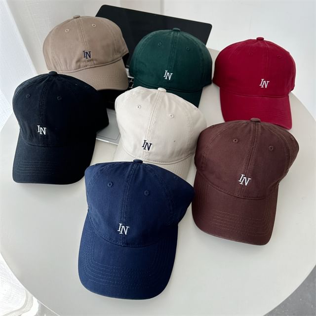 Baseball Embroidered Lettering Cap