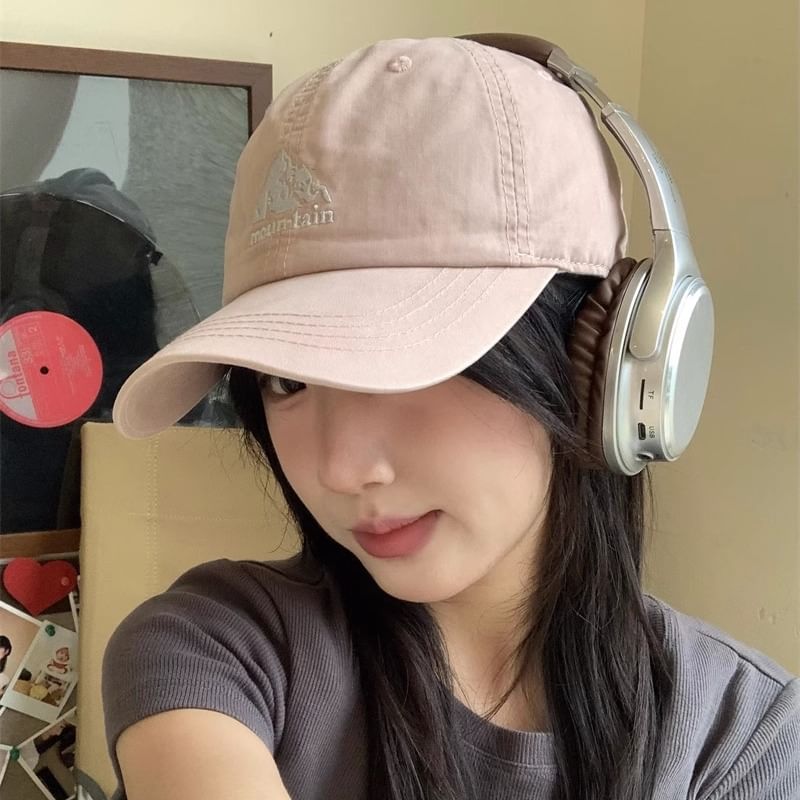Baseball Embroidered Mountain Cap