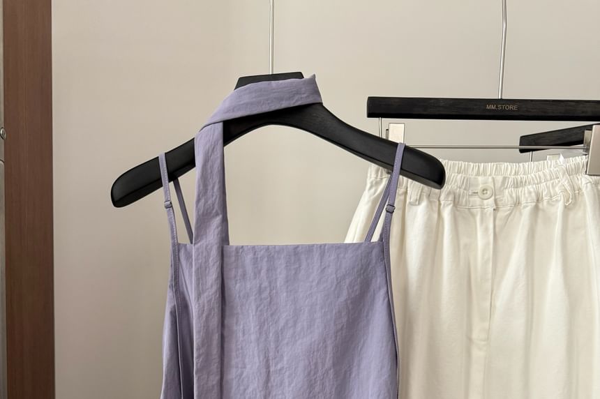 Square Cami Neck Top Plain