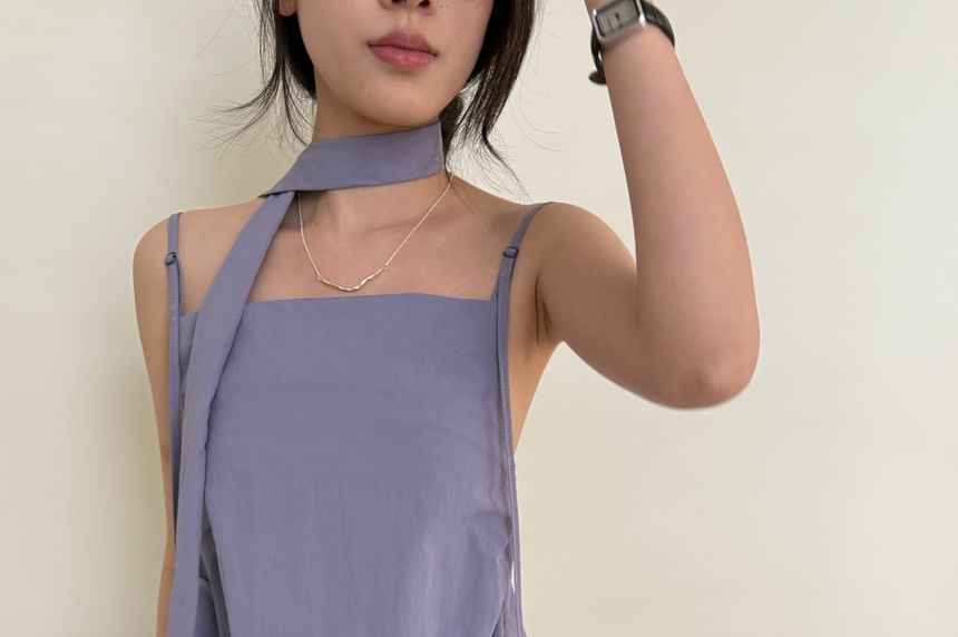 Square Cami Neck Top Plain