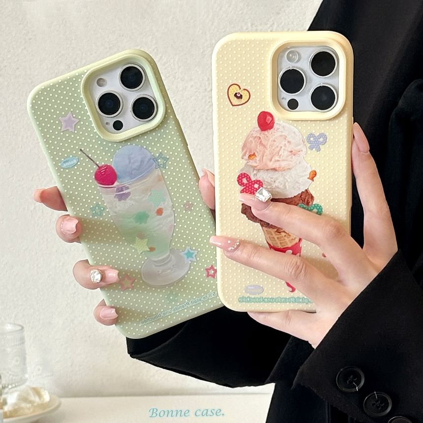 Print Case Ice Cream Phone