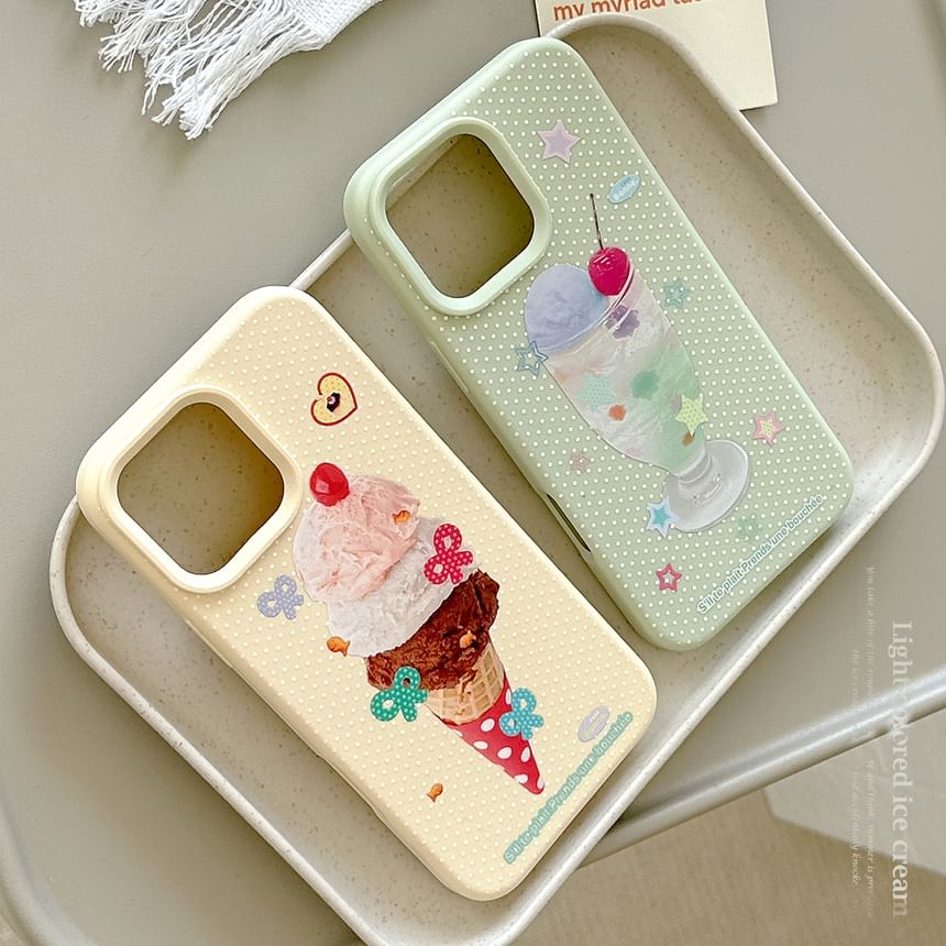Print Case Ice Cream Phone