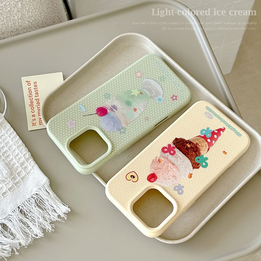 Print Case Ice Cream Phone