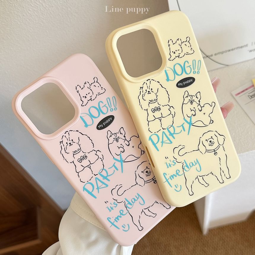 Phone Print Dog Case