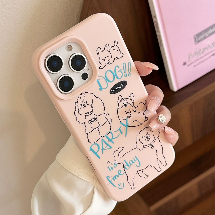 Phone Print Dog Case