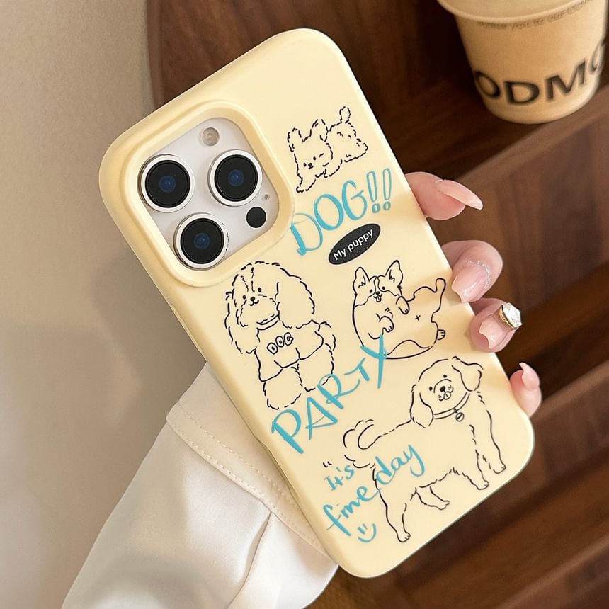 Phone Print Dog Case
