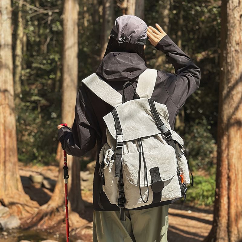 Backpack Buckled Flap