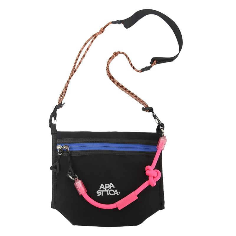 Bag Crossbody Lettering Rope Strap