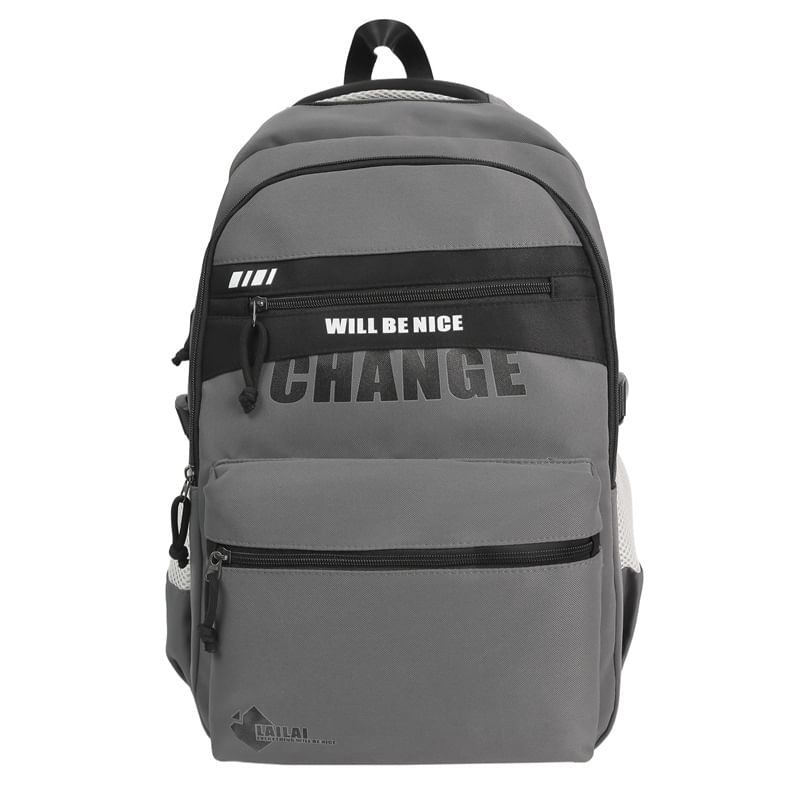 Tone Two Backpack Lettering