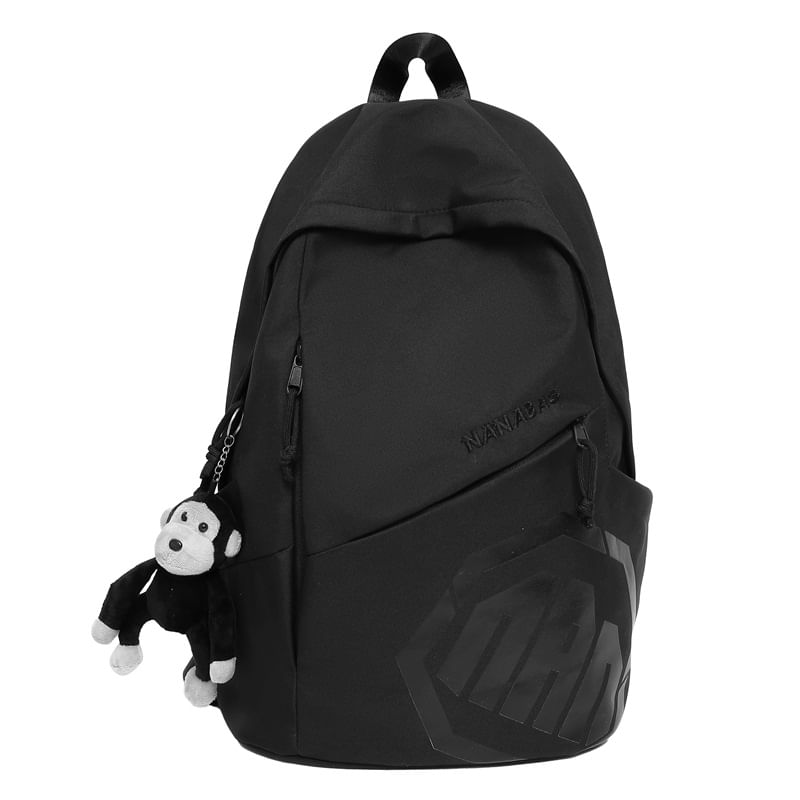 Lettering Backpack Godzilla Set Charm Bag /