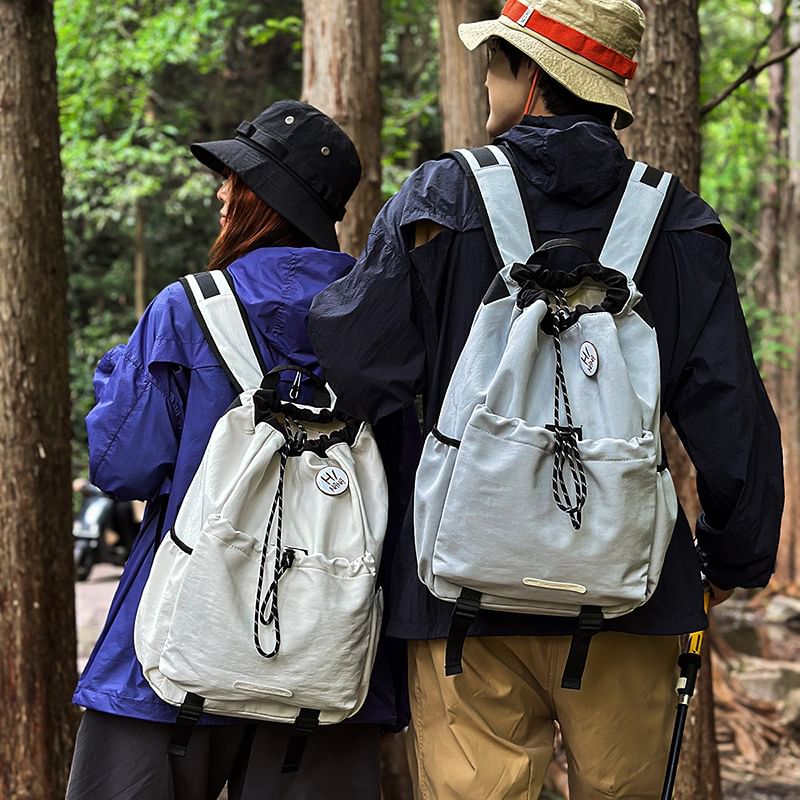 Backpack Drawstring Lettering