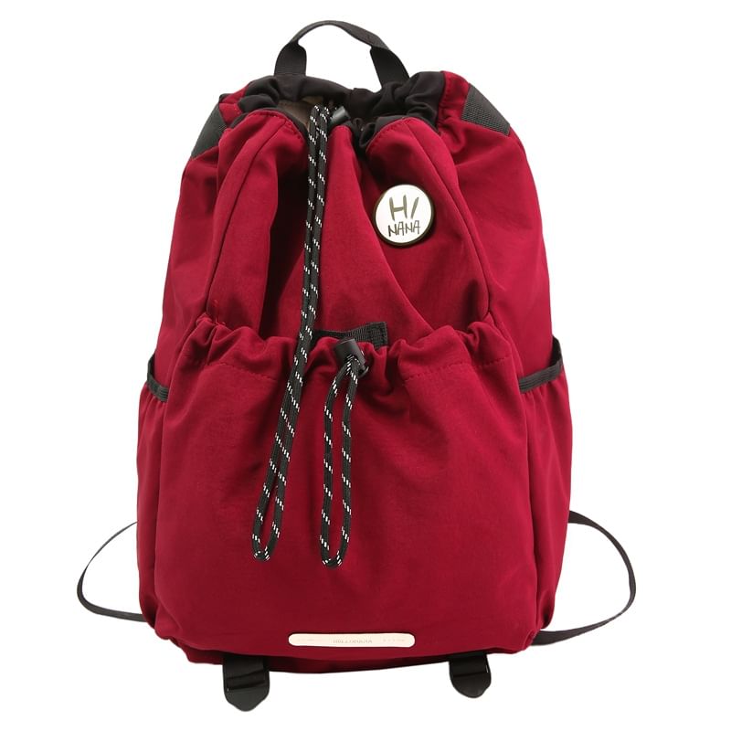Backpack Drawstring Lettering