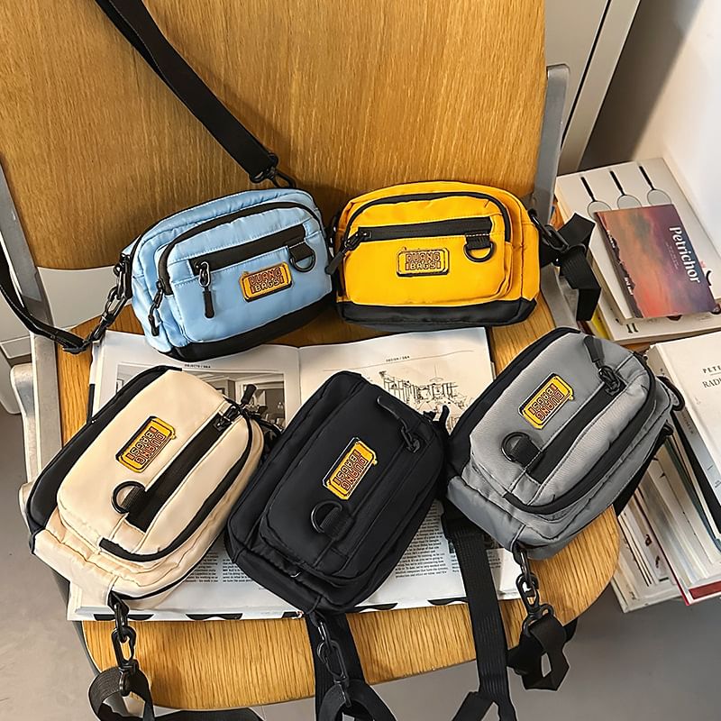 Lettering Crossbody Bag