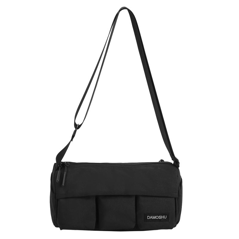 Bag Barrel Crossbody Lettering