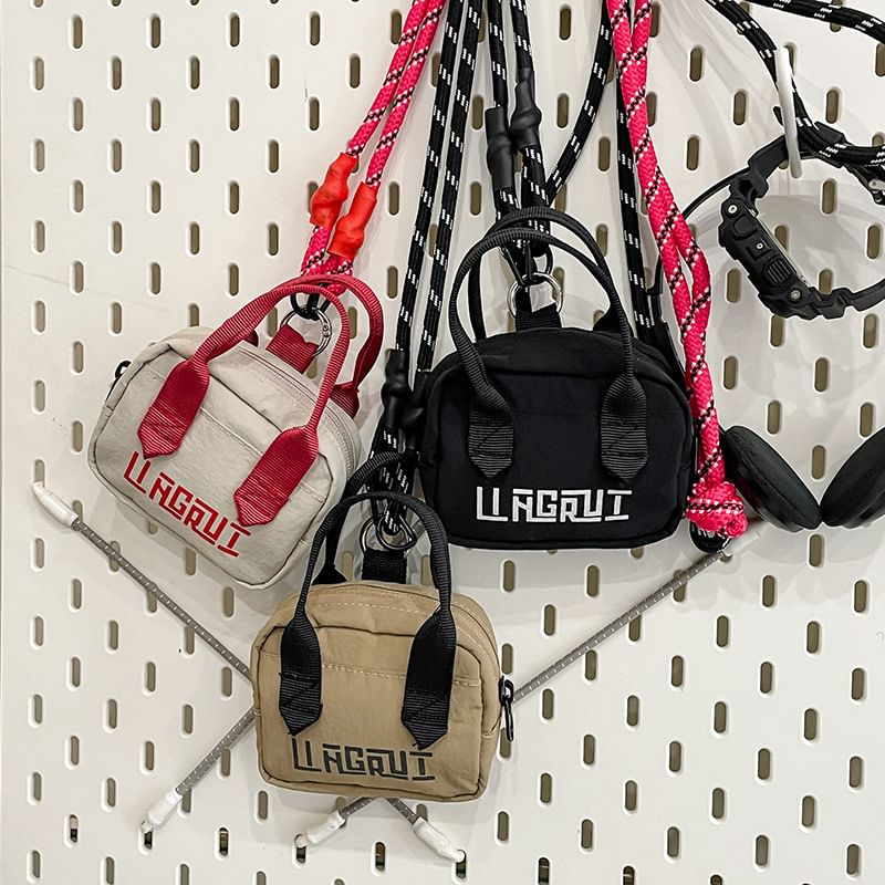 Mini Bag Lettering Crossbody