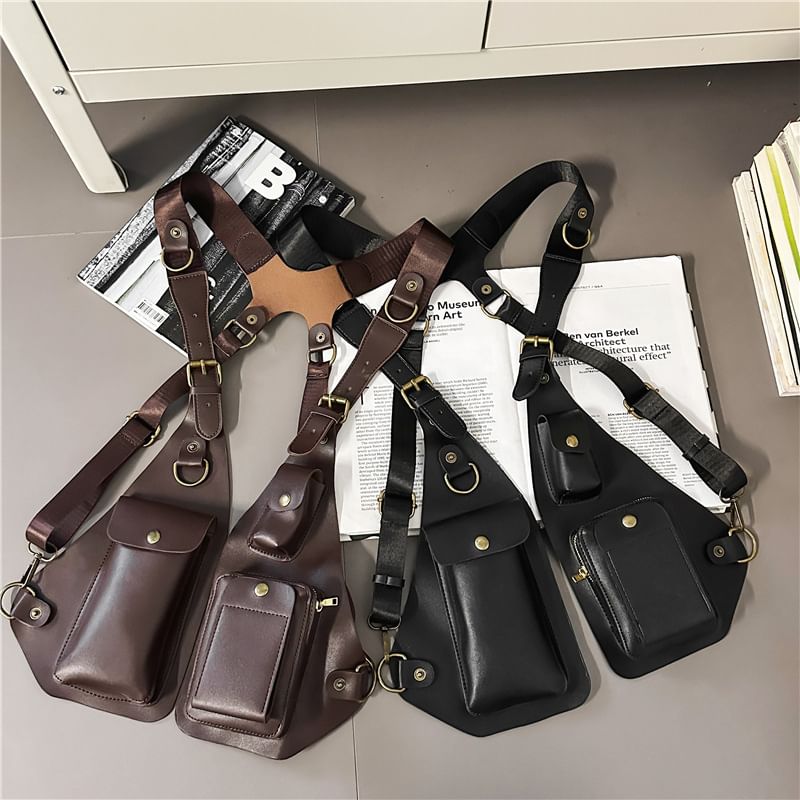 Belt Leather Bag Faux