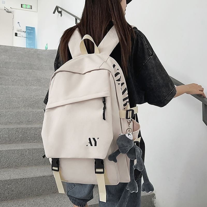 Flap Backpack Lettering