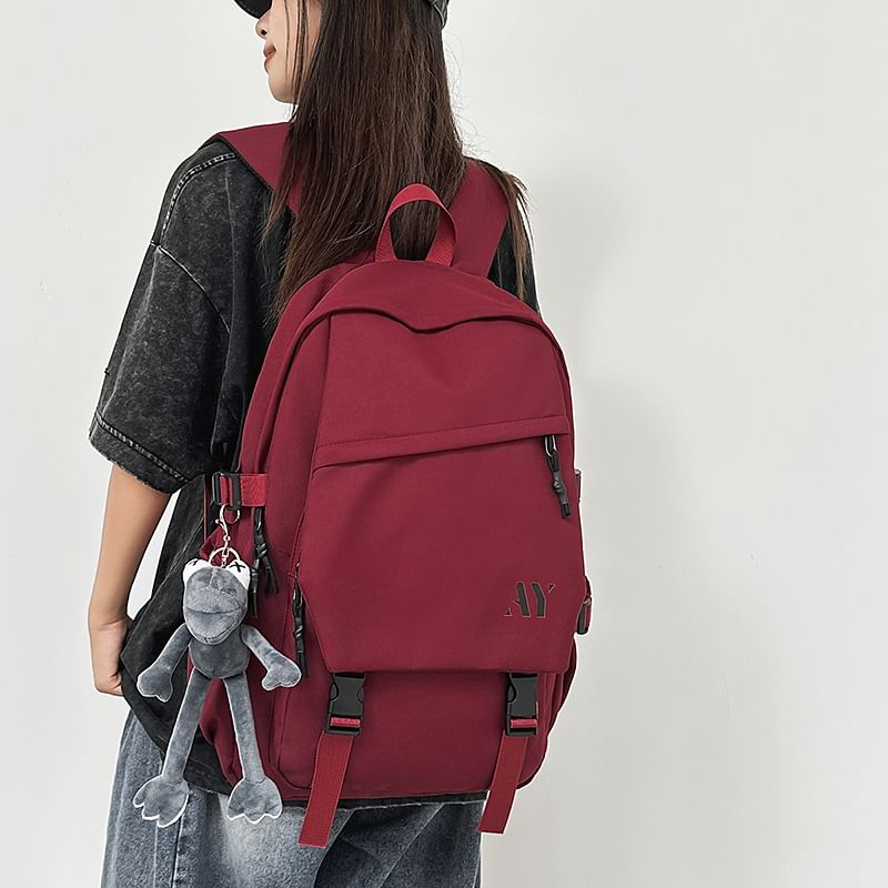 Flap Backpack Lettering