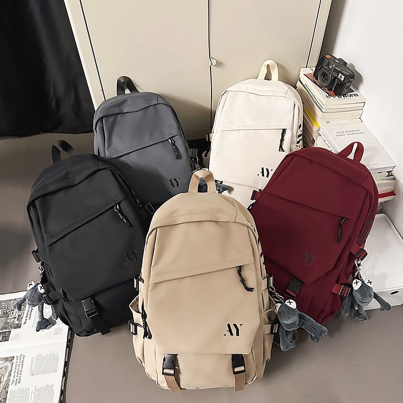 Flap Backpack Lettering