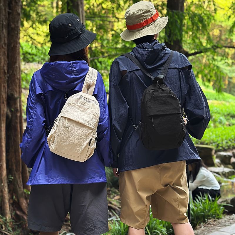 Plain Backpack Nylon