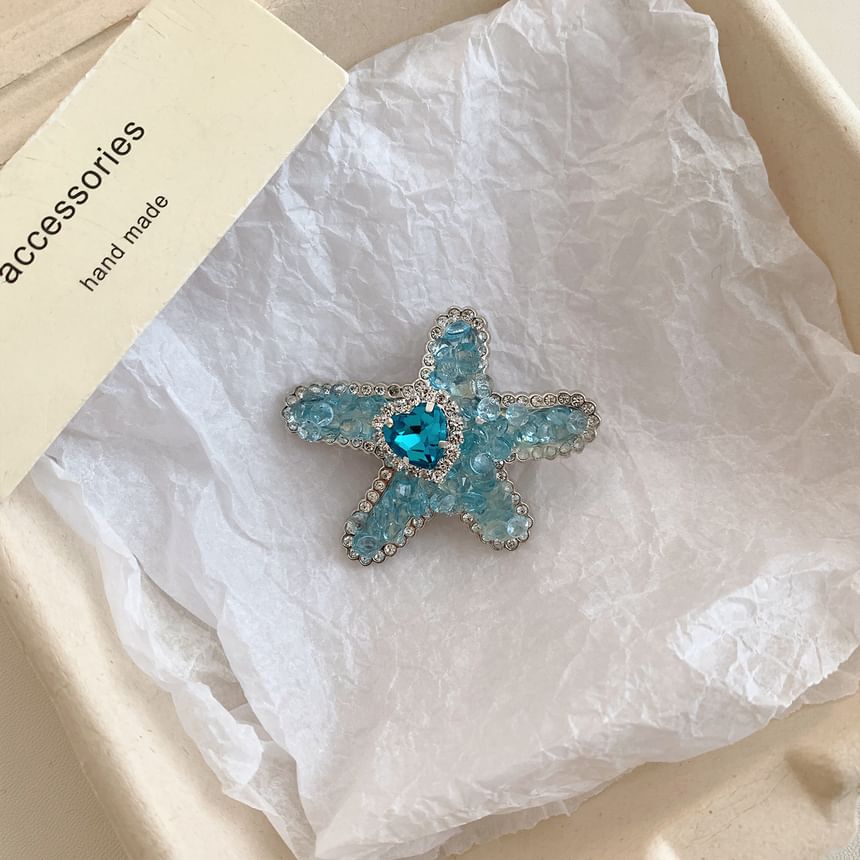 Hair Set Clip Starfish /
