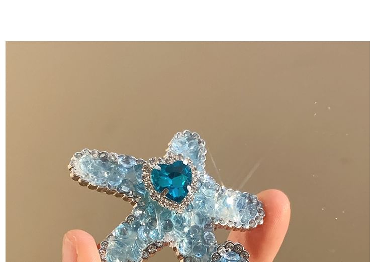 Hair Set Clip Starfish /