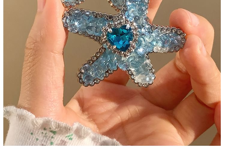 Hair Set Clip Starfish /