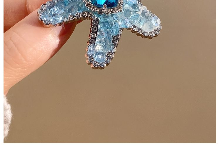 Hair Set Clip Starfish /