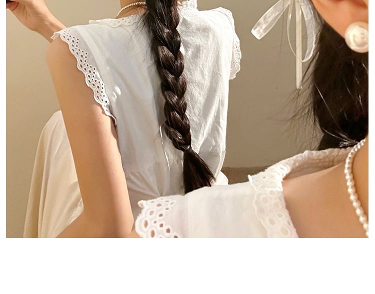 Bow Hair Faux Pearl Clip