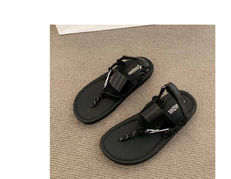 Thong Sandals Buckled