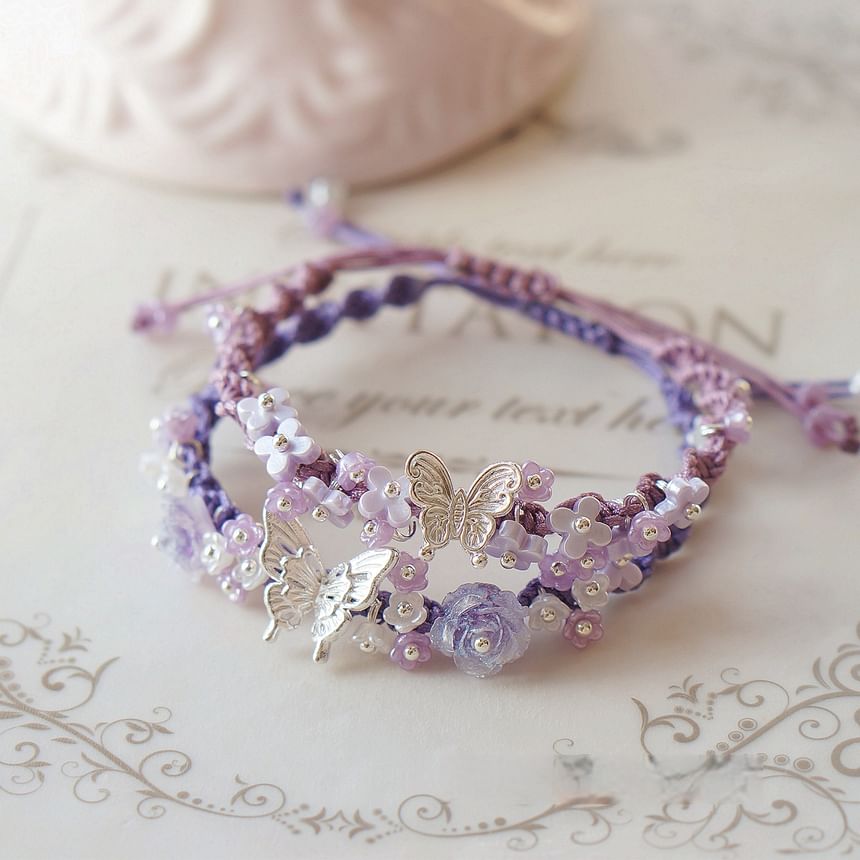 Rope Bracelet Butterfly
