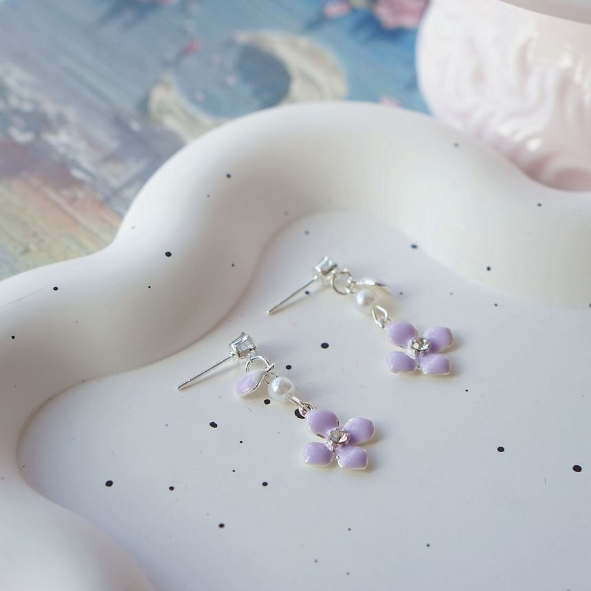 Floral / Clip Earring Dangle On
